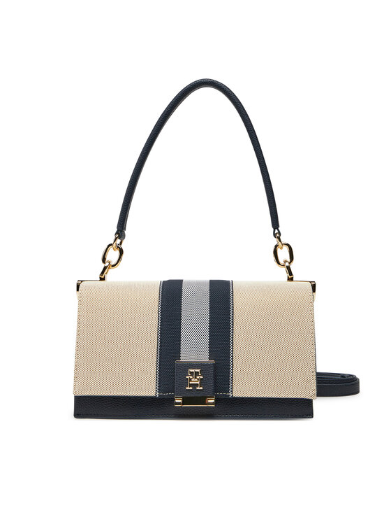 

Сумочка Th Her Med Crossover Canvas Str AW0AW17404 Tommy Hilfiger, синий