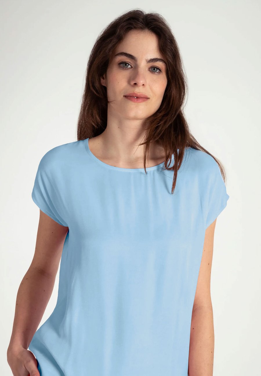 

Блуза More & More Blouse, Hellblau/Light Blue