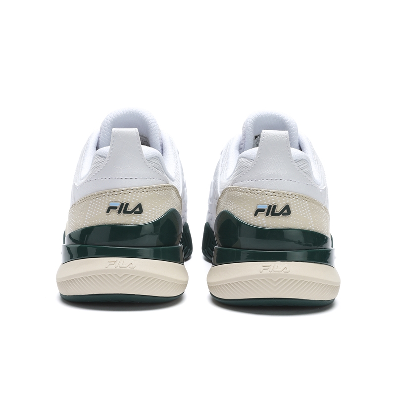 Футболка мужская черно-белая FILA, FILA White/Bleached Sand — фото 3