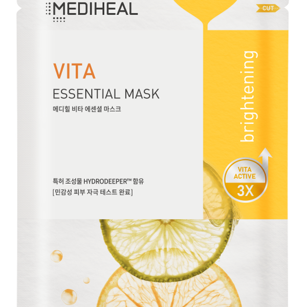 

Осветляющая тканевая маска для лица, 24 мл Mediheal Vita
