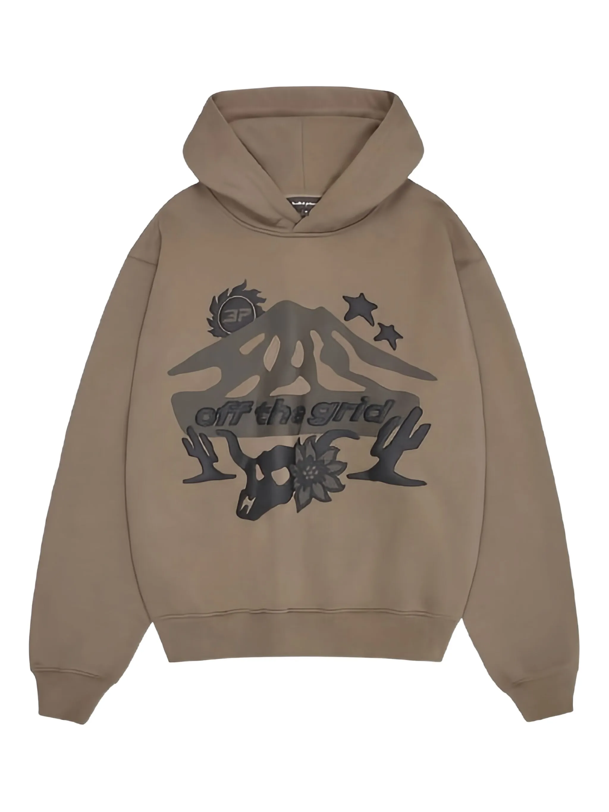 

Выходящая на рынок толстовка с капюшоном Broken Planet, коричневый