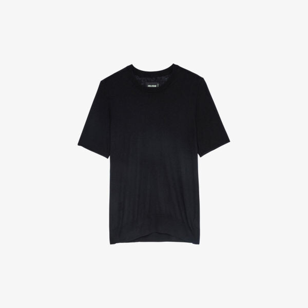 

Кашемировый топ Ida Signature Wings Zadig&Voltaire, цвет noir