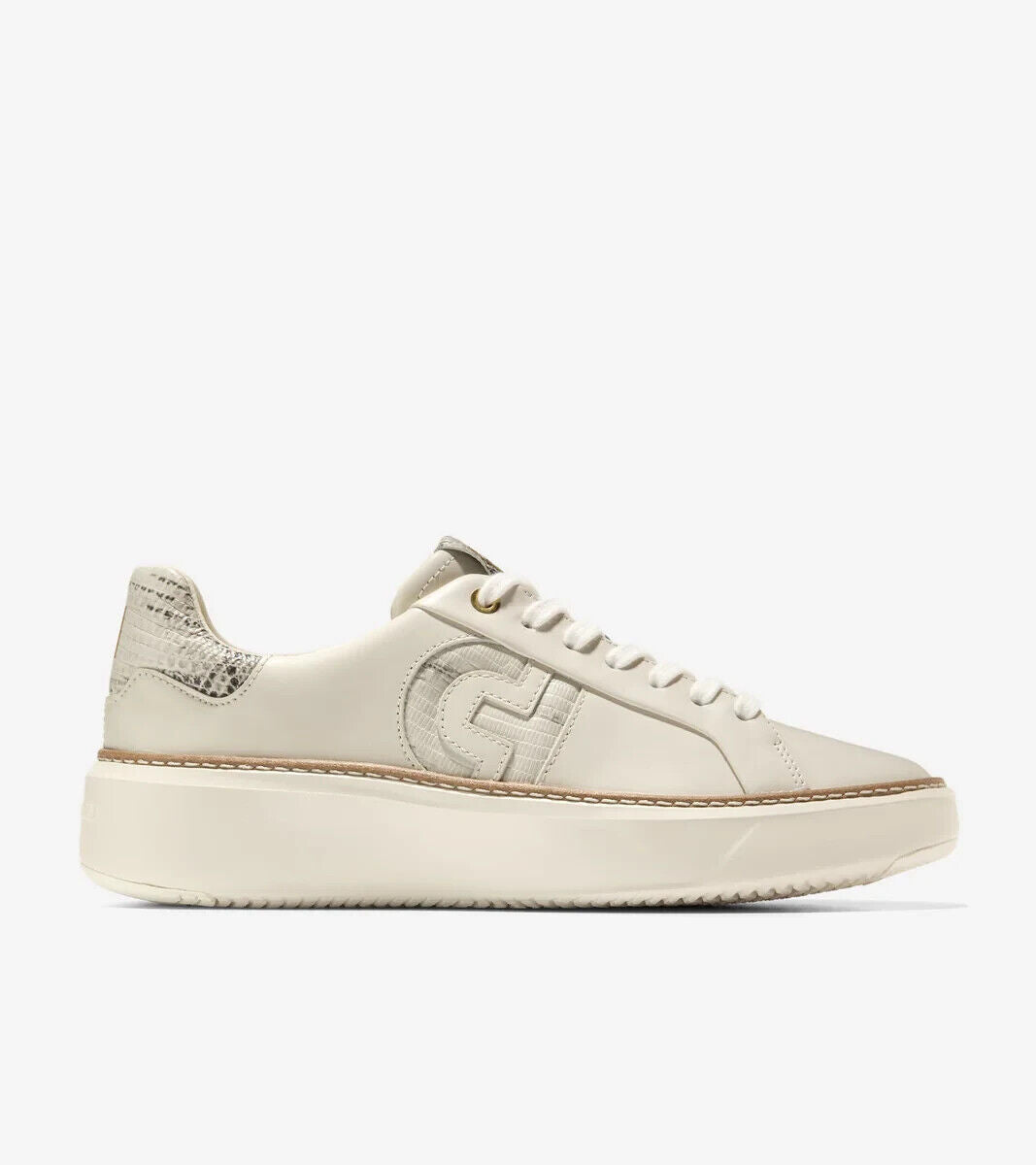 Кроссовки Cole Haan Grandpro Topspin W31301 Женские 8.5 Слоновая кость Кожа FZP545