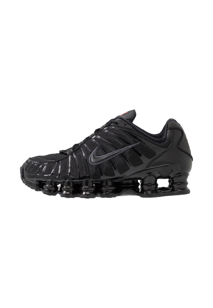 Кроссовки Nike Sportswear SHOX TL, Black Metallic Hematite Max Orange Black/Black — фото 4