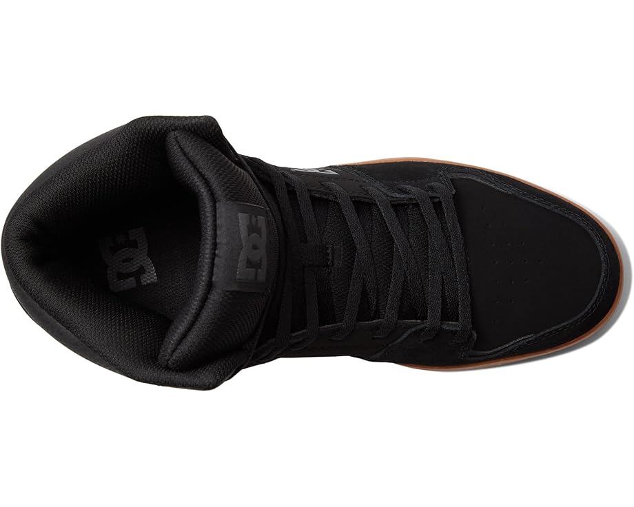 Кроссовки DC Cure Casual High-Top Skate Shoes Sneakers, цвет Black/Gum 1 — фото 2