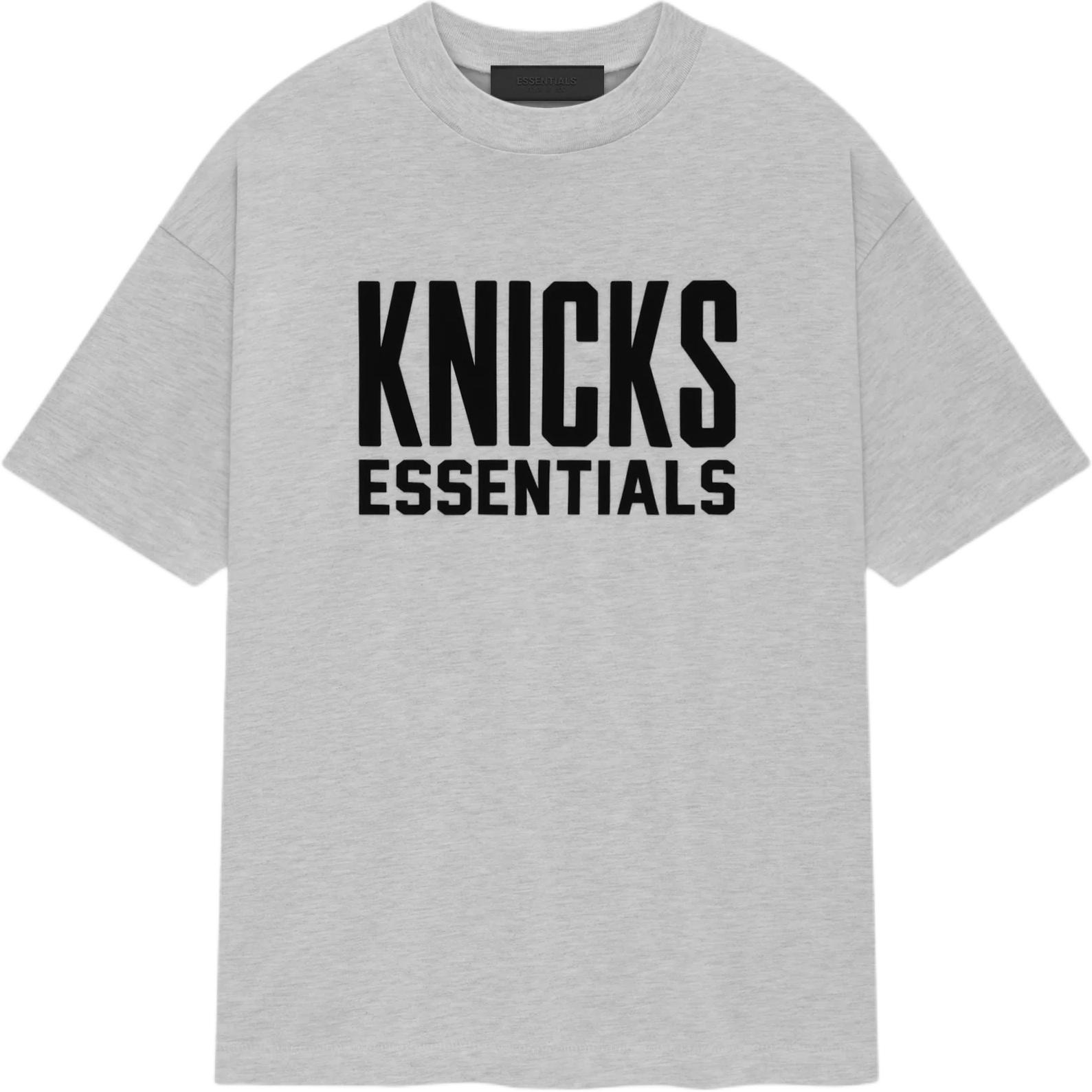 Футболка Knicks Fear Of God Essentials, серый — фото 3