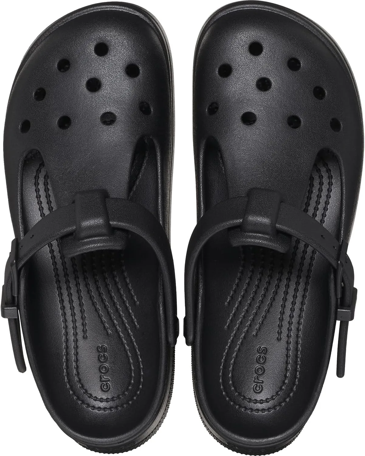 Сабо Crocs Mary Jane, черный — фото 4