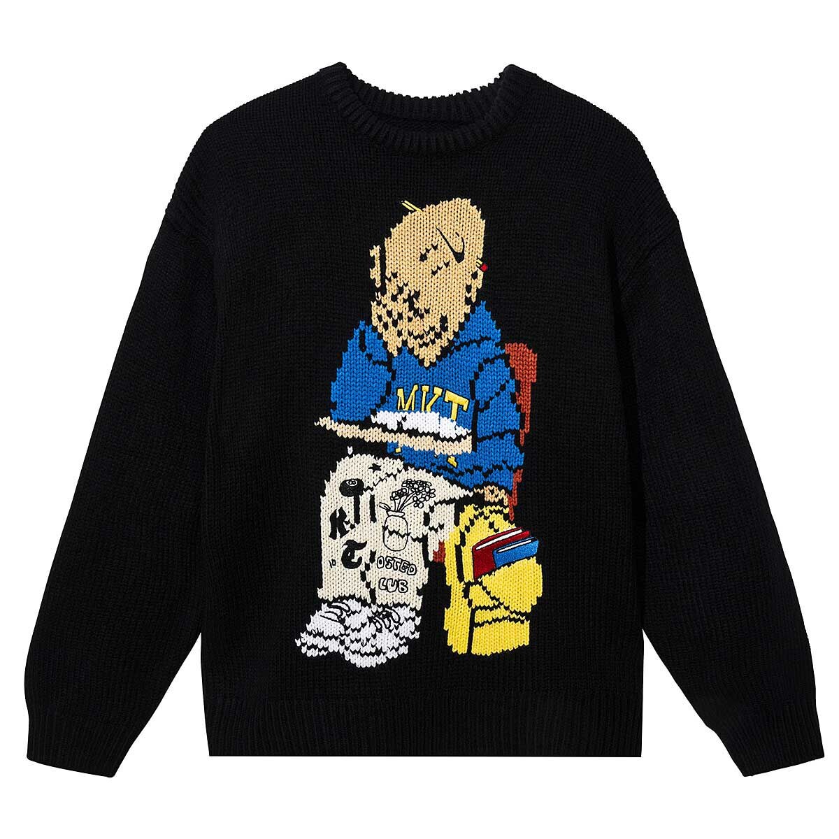 

Свитер MAKING THE GRADE BEAR PULLOVER Market, цвет Schwarz