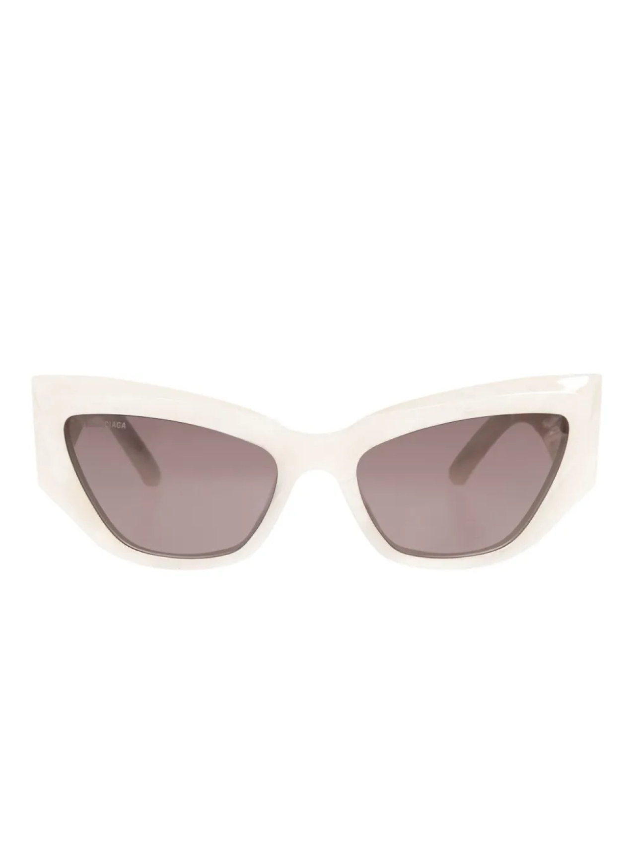 

Солнцезащитные очки «кошачий глаз» Balenciaga Eyewear, белый