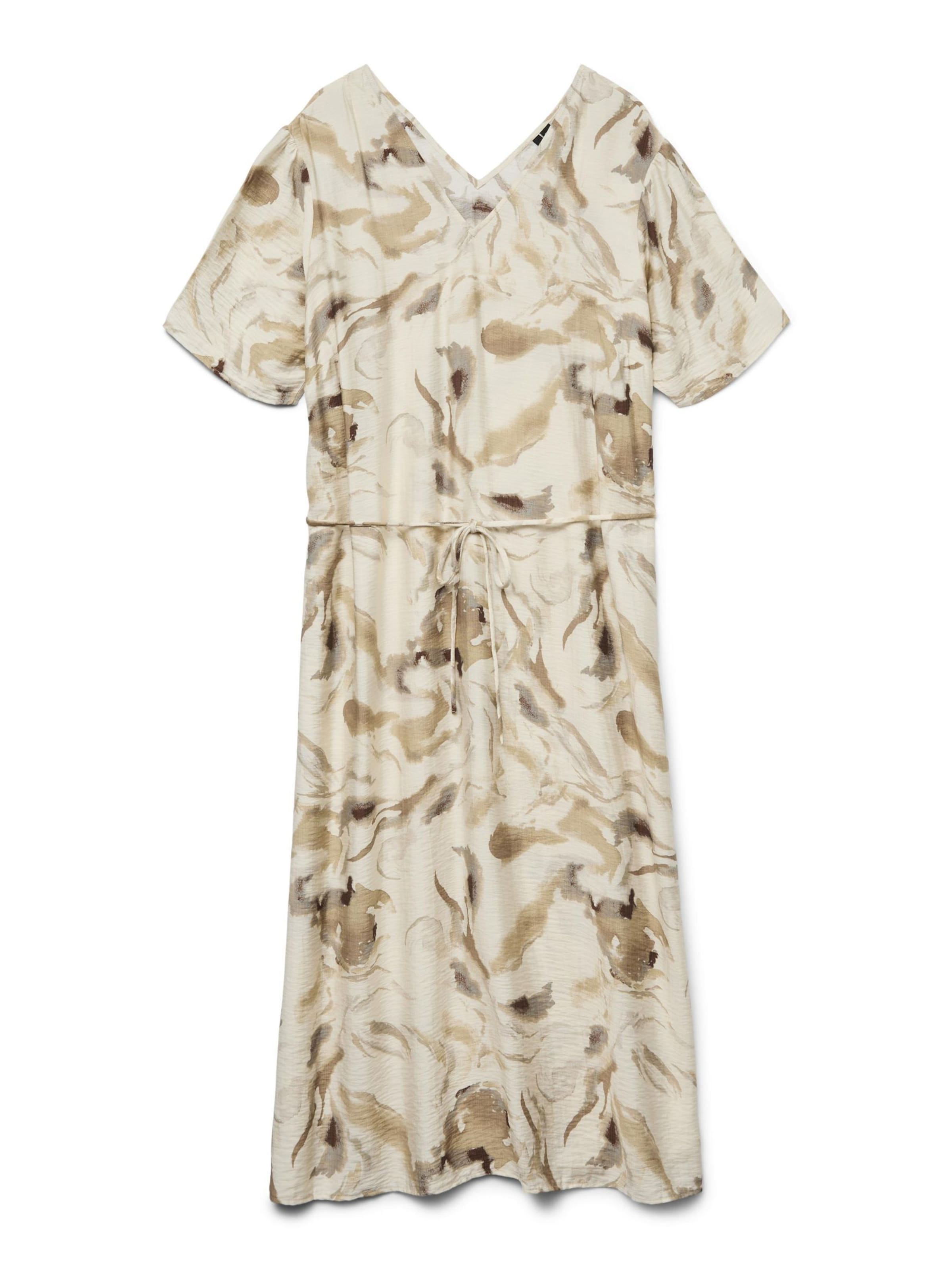 

Vero Moda Curve Платье 'VMCCille' из шерсти белого цвета