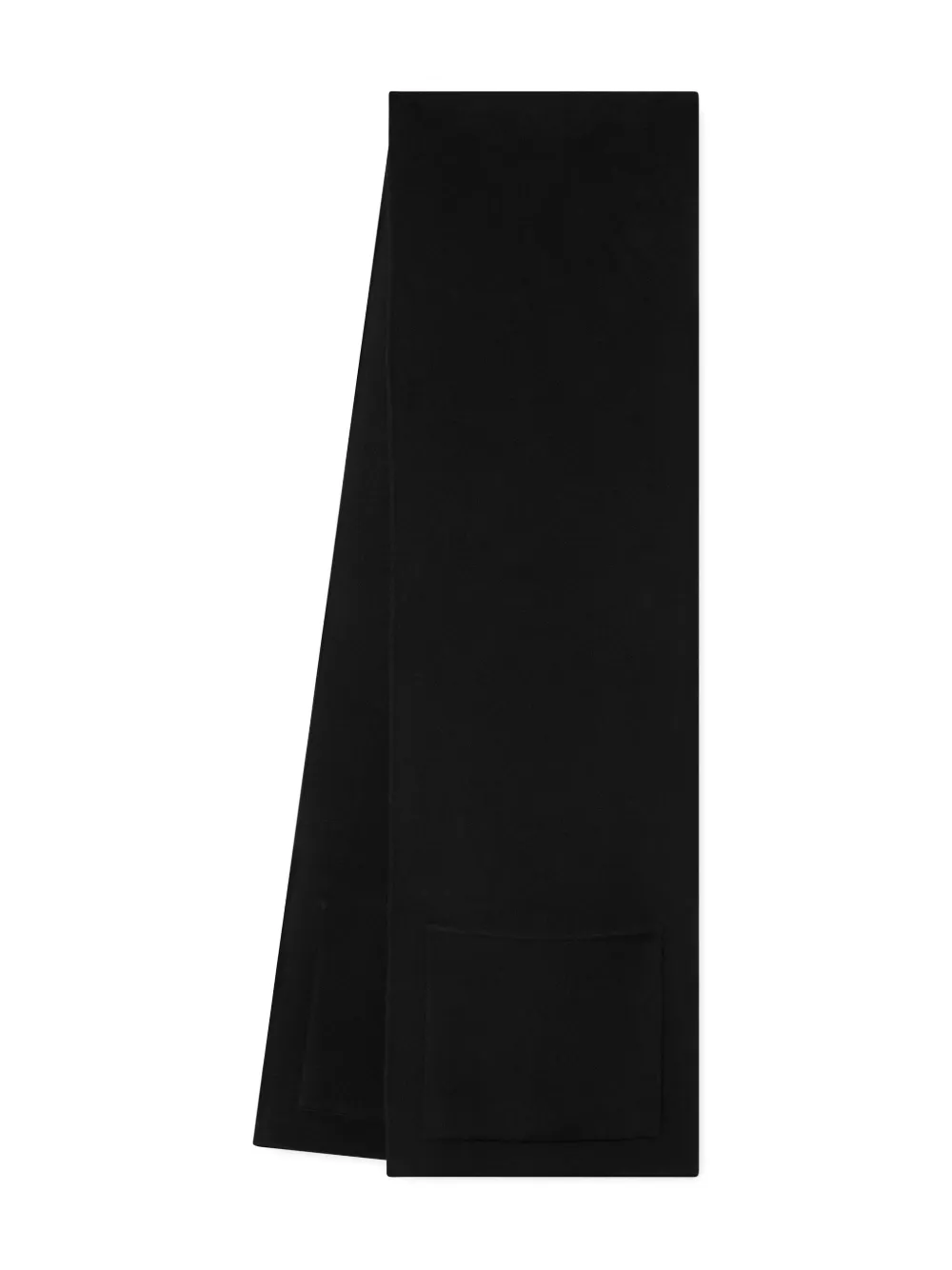 

Шарф с карманами Alberta Ferretti, черный