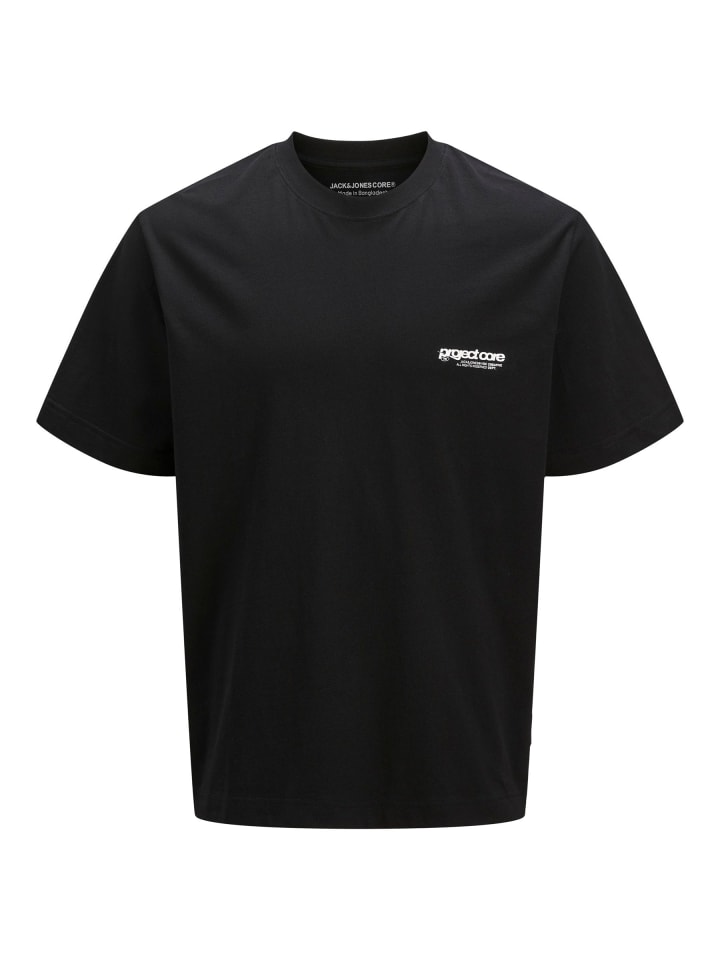 

Футболка JACK & JONES PLUS, черный