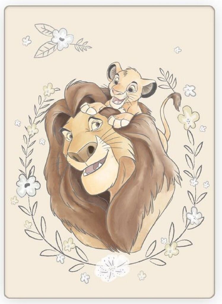 

Комфортное одеяло Disney King Lion King уютное одеяло 100 x 140 см