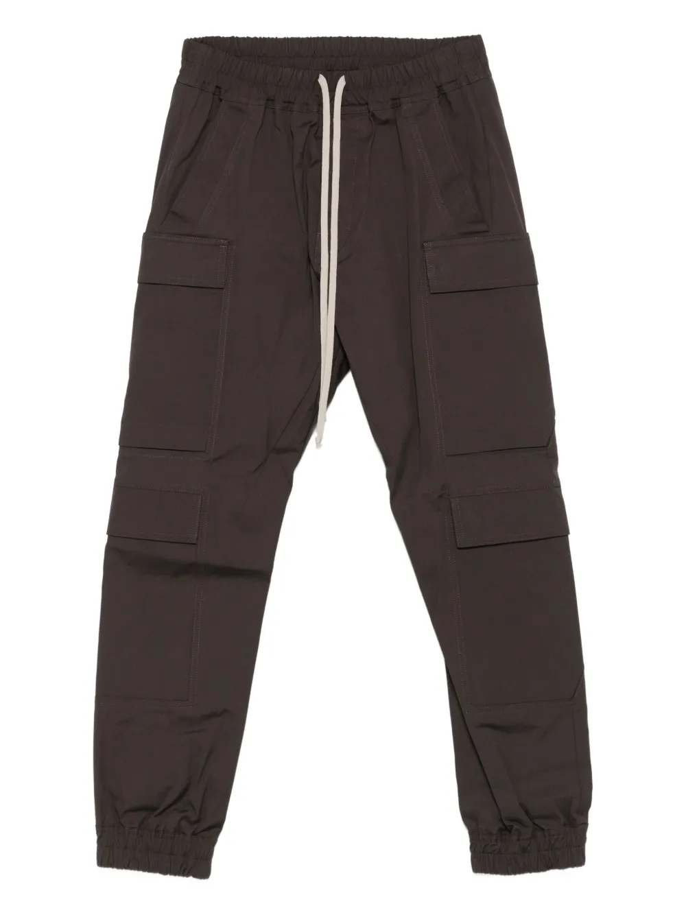

Брюки-карго с завязками Rick Owens, коричневый