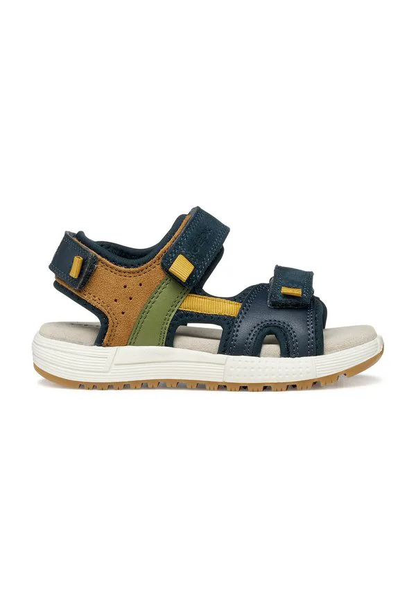 Трекинговые сандалии alben Geox, Navy Ochre Yellow