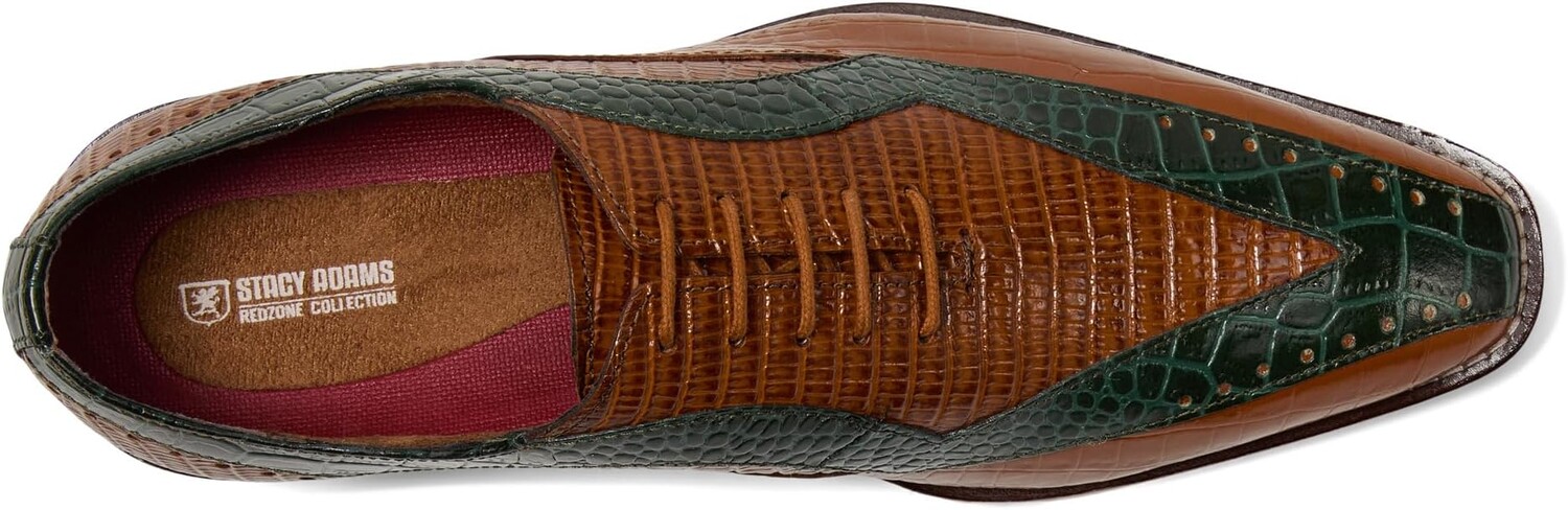 Оксфорды Stacy Adams Tallero Lace-Up, цвет Tan Multi — фото 2