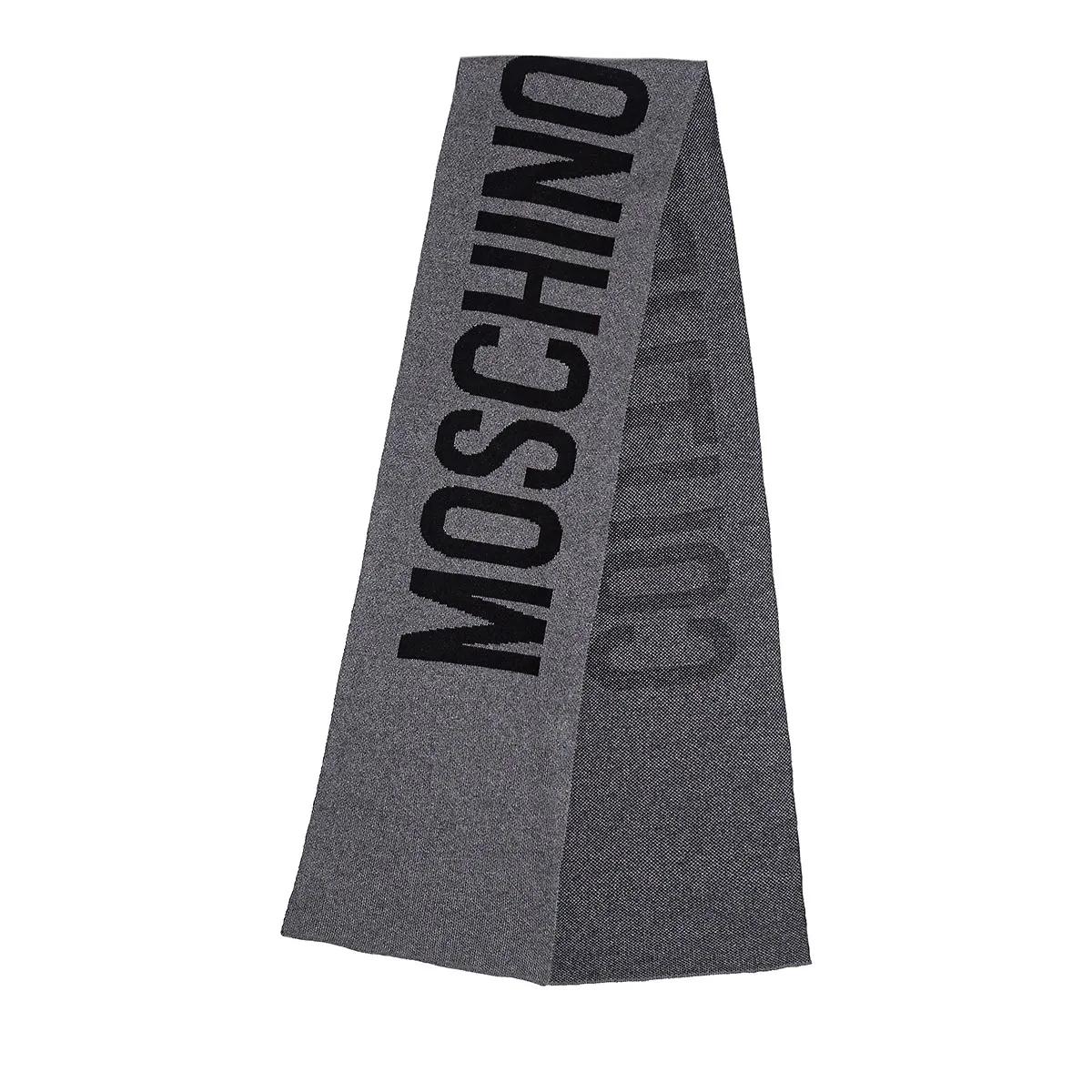 

Шарф Moschino, серый