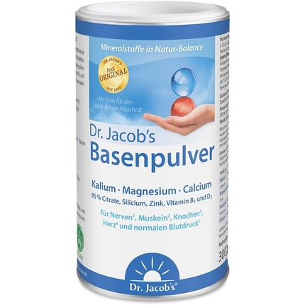 

Порошок Dr. Jacob's Base Powder 300 г 95% цитрата - Вегетарианский Dr Jacobs