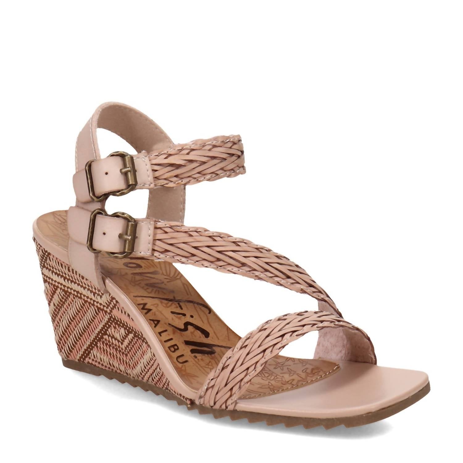 Женские мюли Oksana Wedge In Lotus Dyecut BLOWFISH, Lotus Dyecut