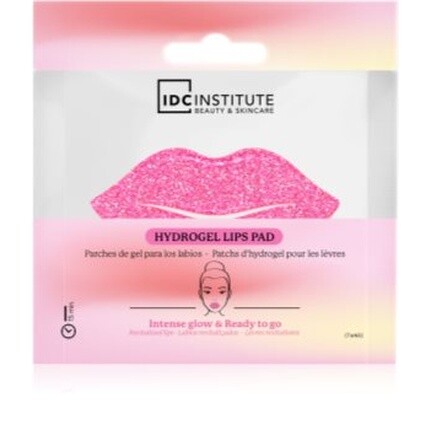 

Glitter Lip Pink - Гидрогелевая маска для губ Idc Institute
