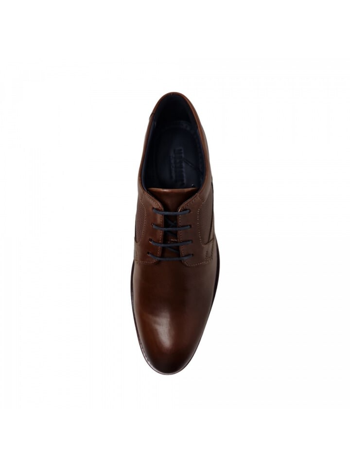 Туфли на шнуровке MUSTANG SHOES eleganter Schnürer Mustang, коричневый — фото 2