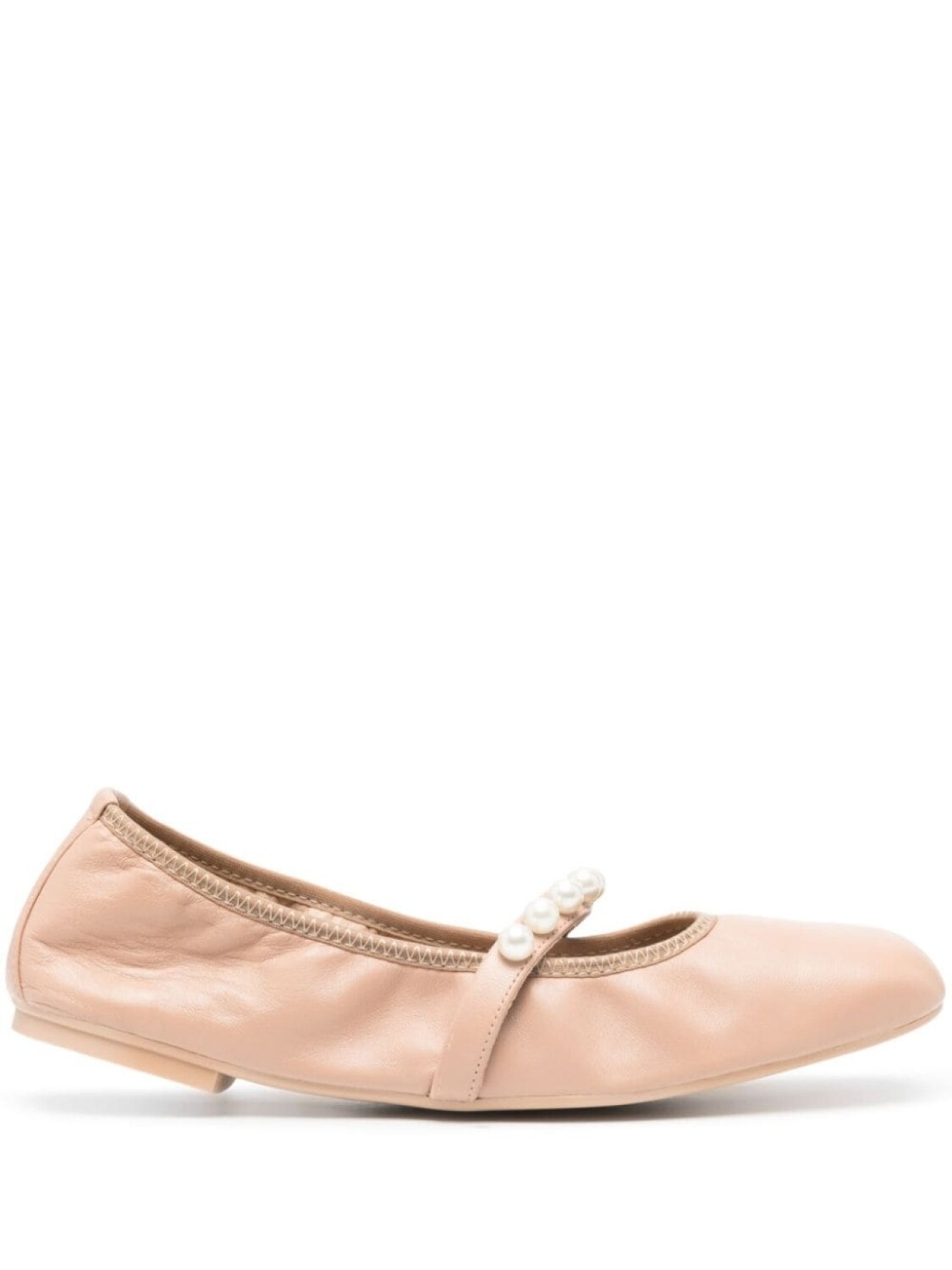 

Stuart Weitzman балетки Goldie, нейтральный цвет
