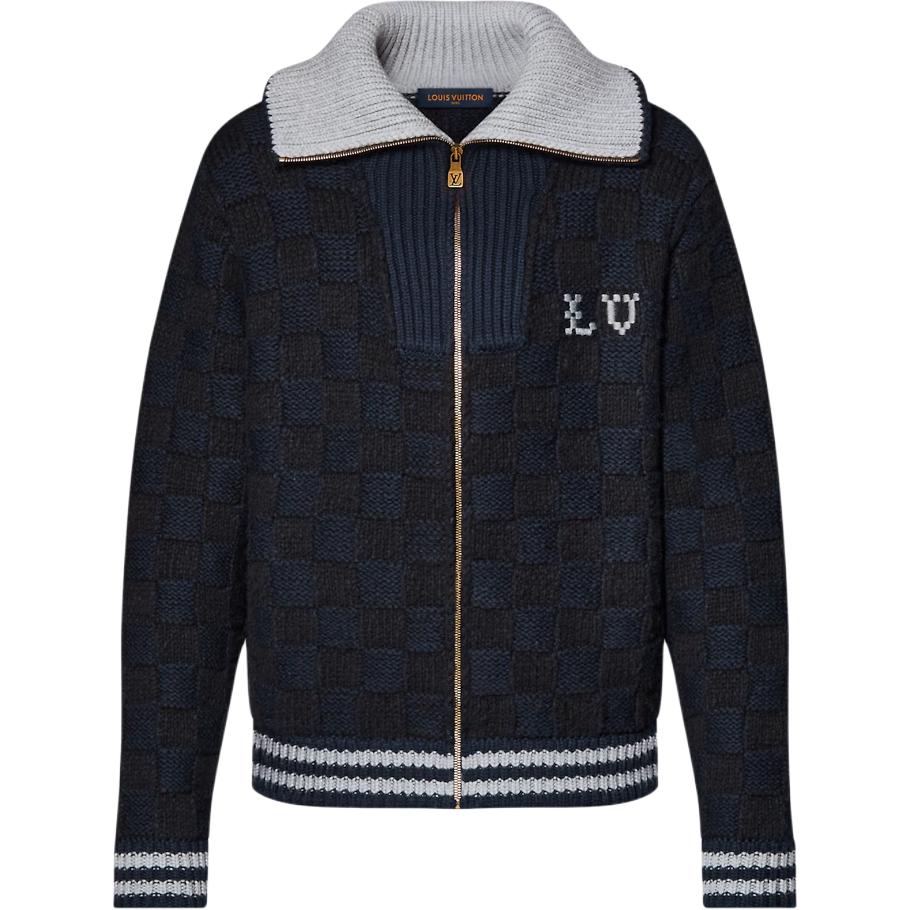 

Мужской свитер FW25 Louis Vuitton, темный синий