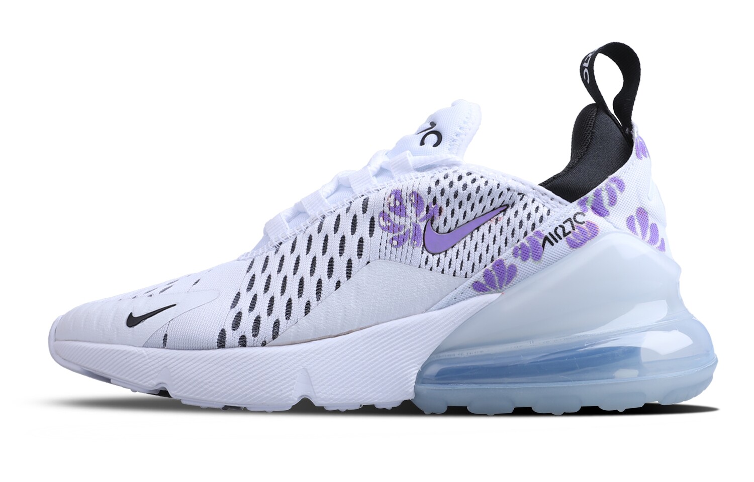 

Кроссовки Air Max 270 женские с низким верхом, черные Nike
