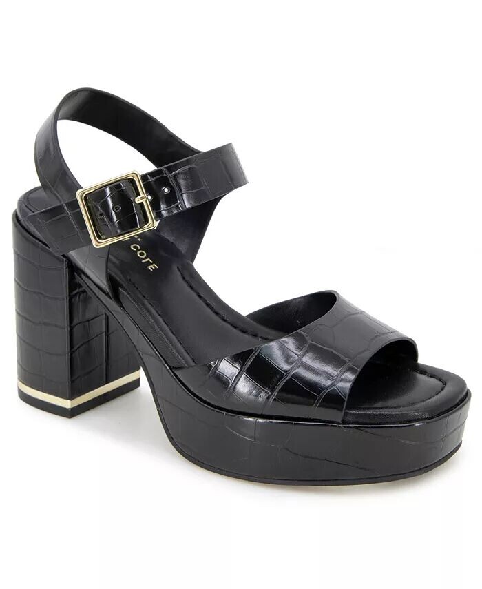 Женские сандалии на платформе Darla Kenneth Cole New York, черный