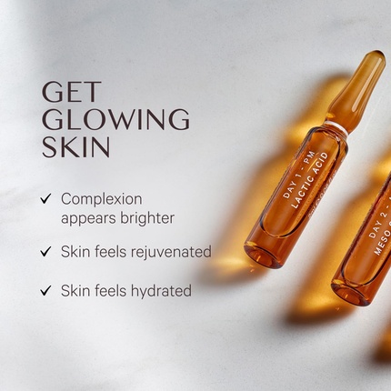 Ампулы Mz Skin Glow Boost для 5-дневного ухода за кожей, сияние кожи с витамином С Mz Skin By Maryam Zamani Md — фото 3