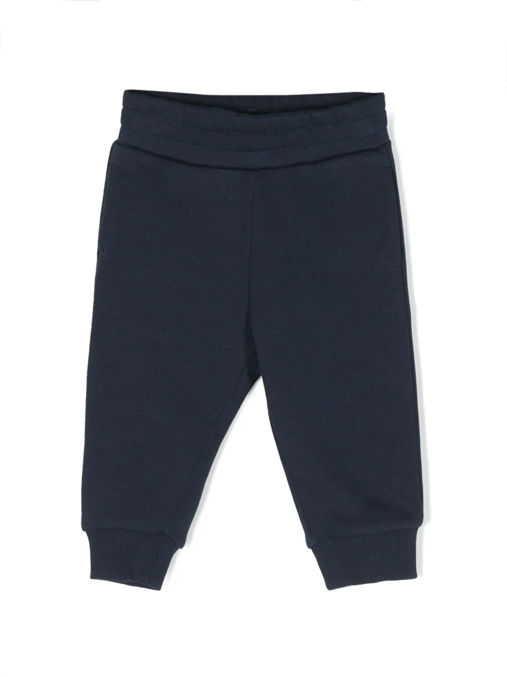 

Брюки с нашивкой-логотипом Kenzo Kids, синий