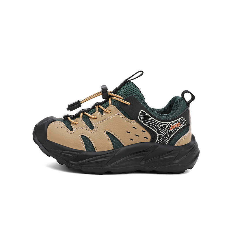 

Jeep Беговые кроссовки Running Collection Breathable Lightweight Cushioning Low top Khaki Black Green Kids'
