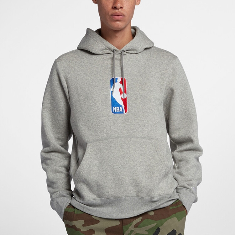 Толстовка Nba X Мужская серая Nike, серый — фото 4