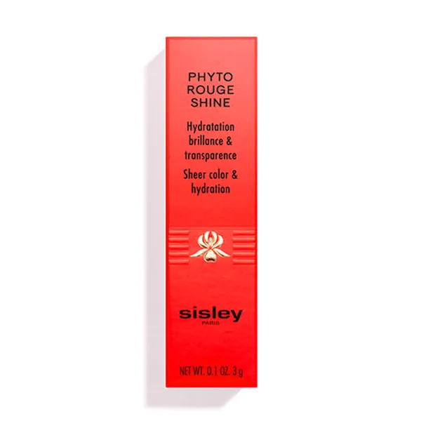 Увлажняющая блестящая помада Phyto-Rouge Shine Sisley, цвет sheer ginger — фото 4