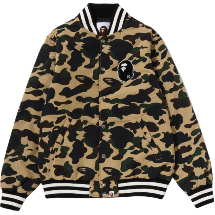 Мужская пуховая куртка FW25 1ST CAMO A Bathing Ape, зеленый — фото 3