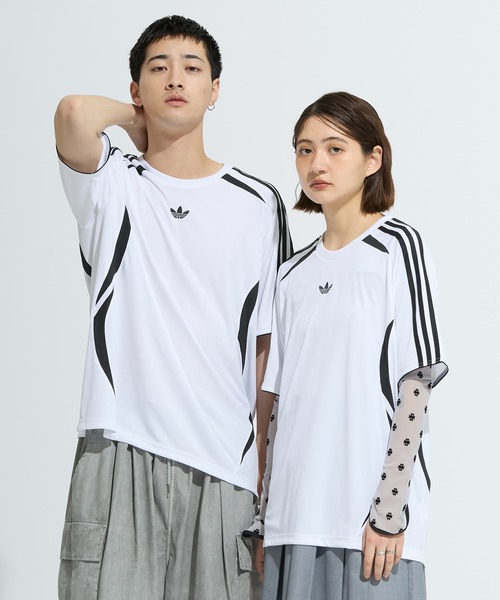 

Футболка с коротким рукавом, Adicolor Teamgeist Adidas Originals, белый