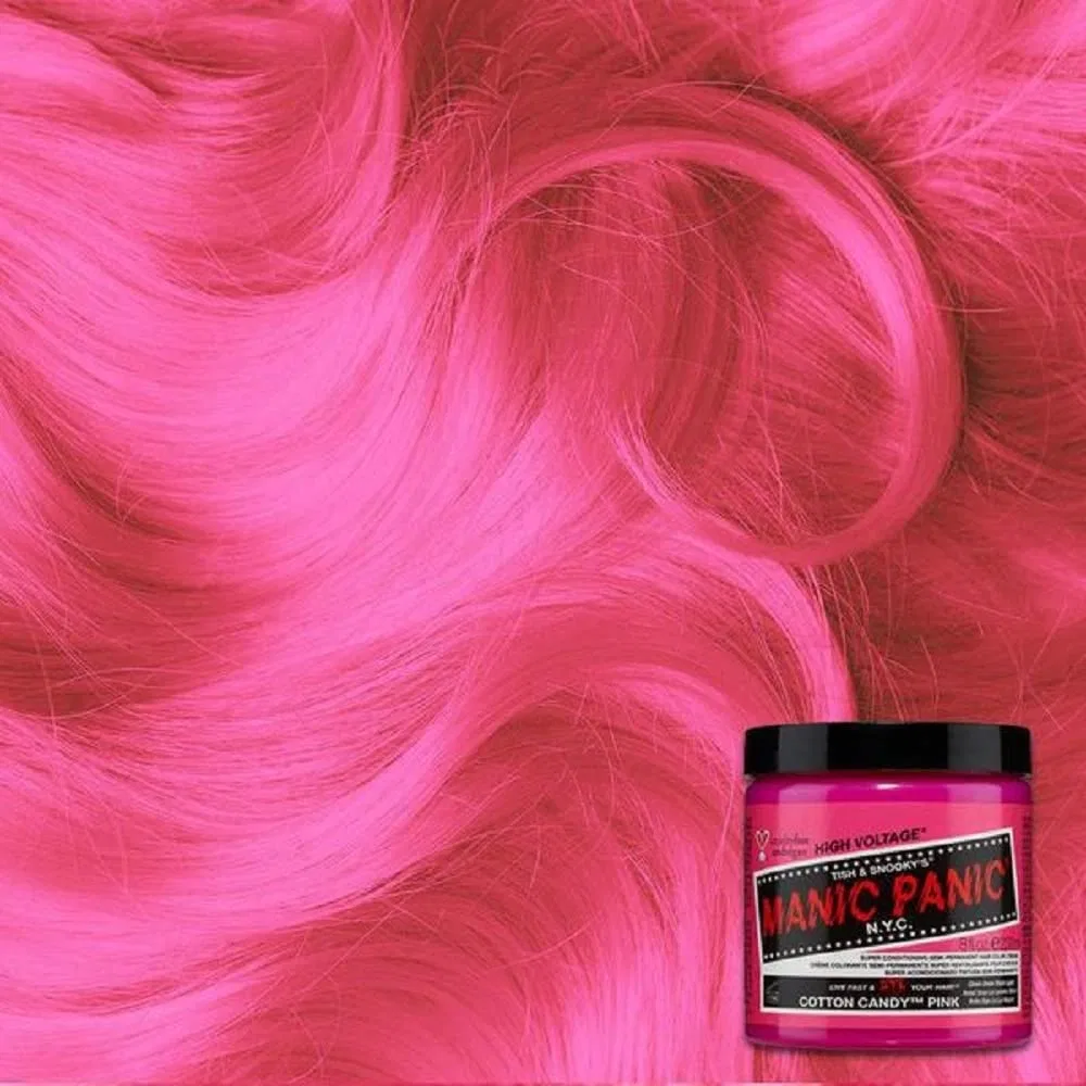 Розовая полуперманентная краска для волос «Cotton Candy Classic Cream» от Manic Panic Manic Panic, 2-Cotton Candy — фото 3