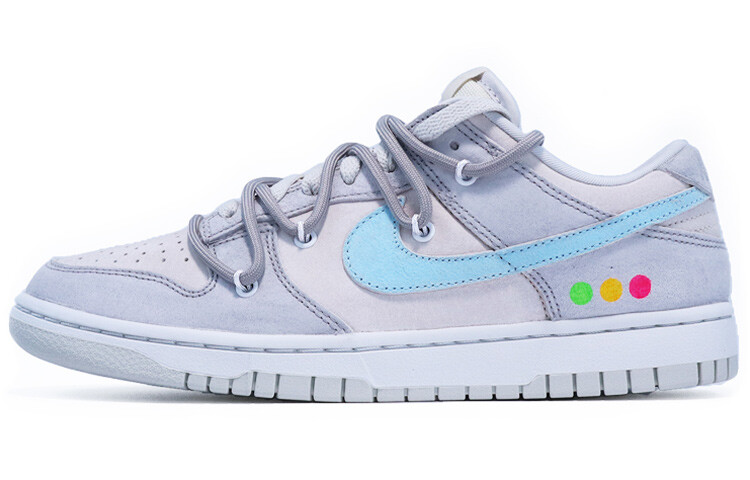 

Кроссовки Nike Dunk Skateboard Shoes Men Low-Top Gray Blue
