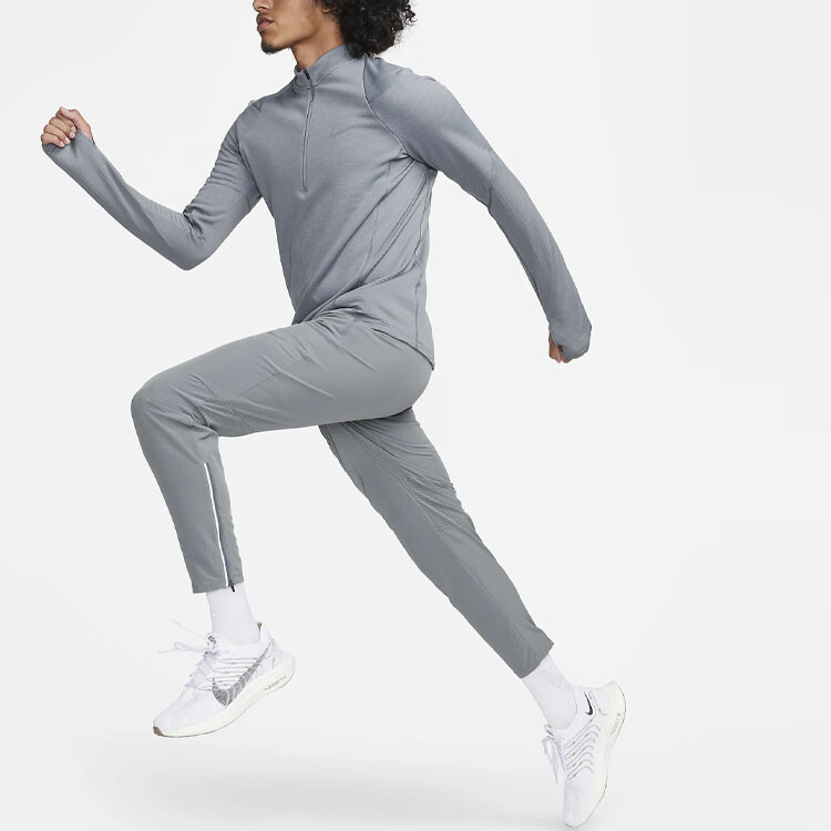 Футболка мужская дымчато-серая Nike, серый — фото 3