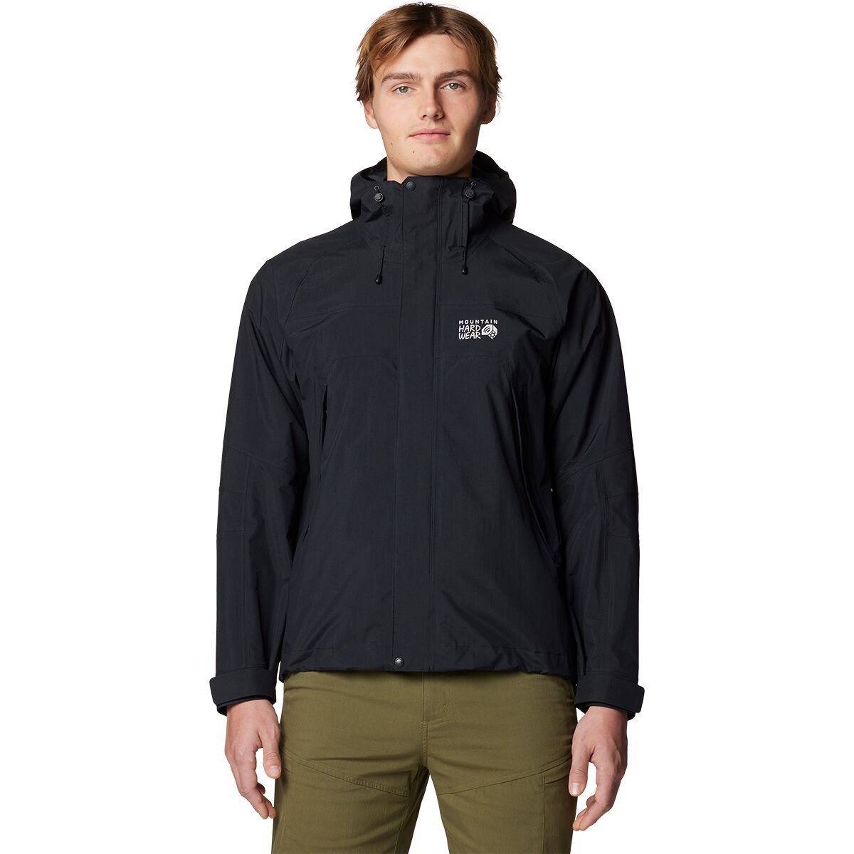 

Сухая худи куртка Mountain Hardwear, черный