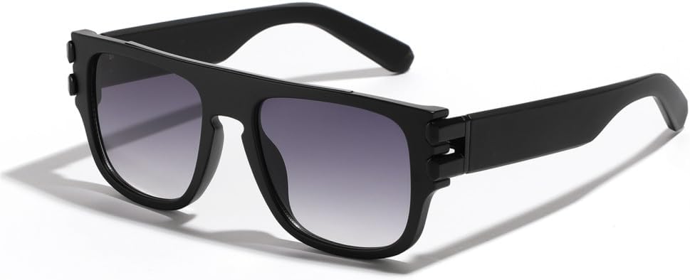 

Солнцезащитные очки в стиле ретро-панк для женщин и мужчин, винтажные солнцезащитные очки с защитой от УФ-излучения UV400 для использования на открытом воздухе LANGSER, 4