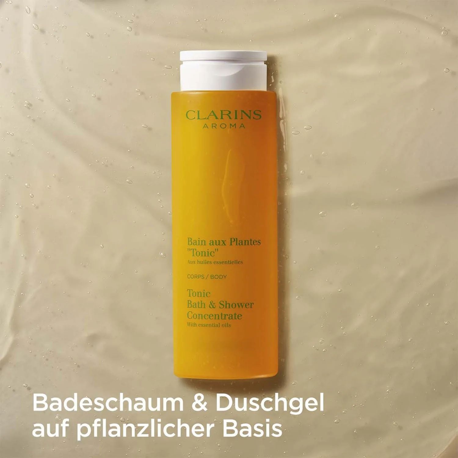 Добавка для ванны аромафитокар bain aux plantes тоник - многоразового использования Clarins, 200 мл — фото 3