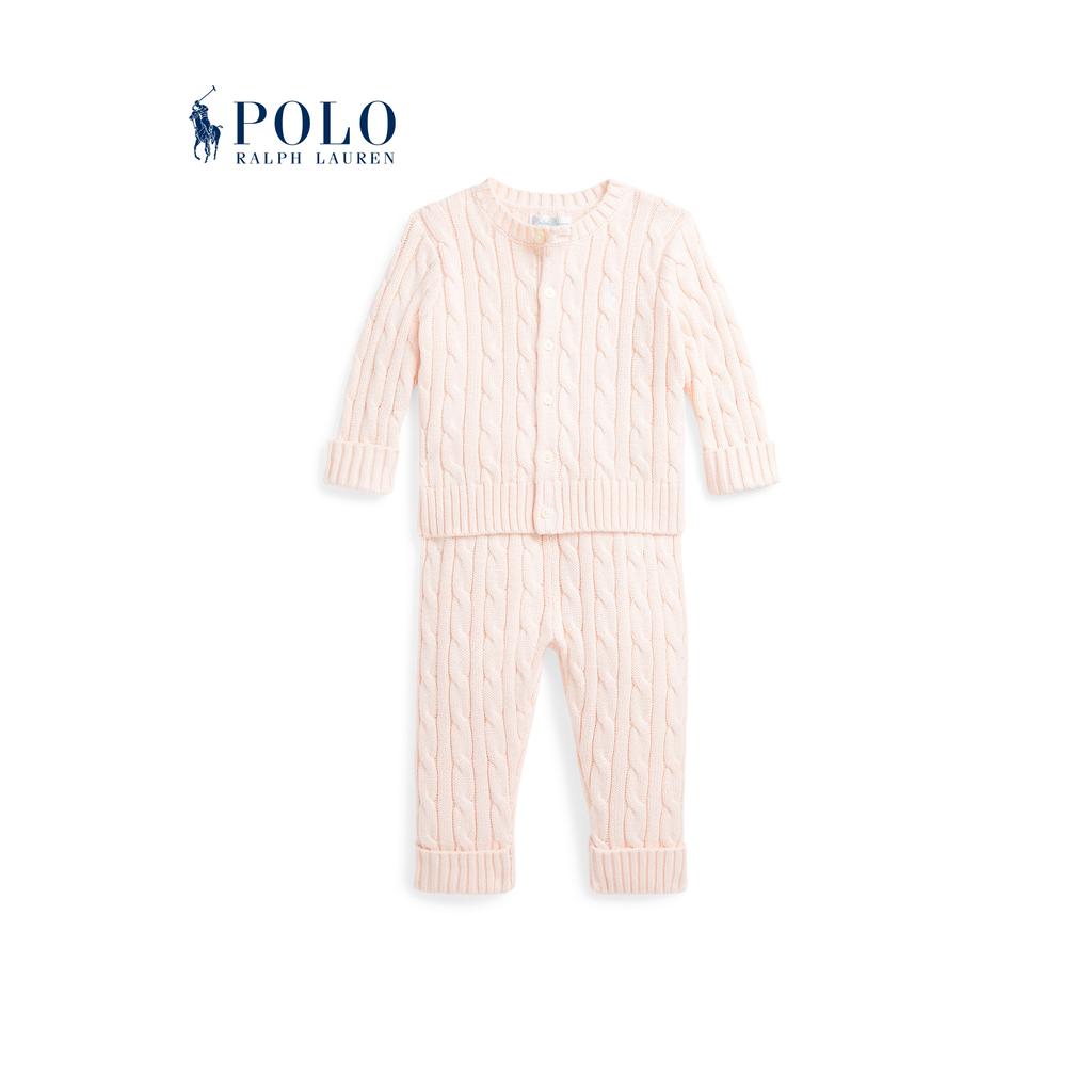 Ползунки для младенцев и малышей Infant And Toddler Polo Ralph Lauren, розовый — фото 2