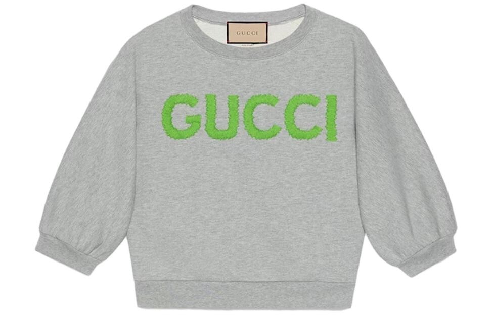 Толстовка Gucci Классическая, Премиальное качество, Серый