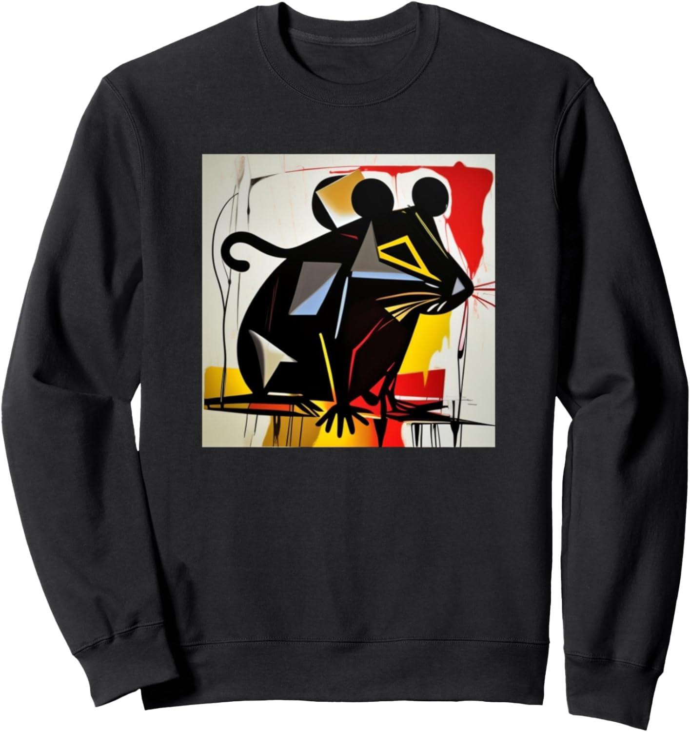 

Толстовка с силуэтом мыши и надписью Любитель мышей Rats Pets Art Women Girls | Kids Men Boys Gift, черный