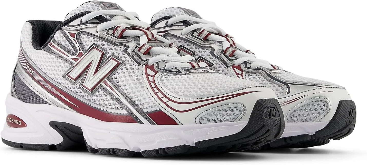 Кроссовки New Balance Men's 740, Red Excursion Plain Getaway Solids — фото 4