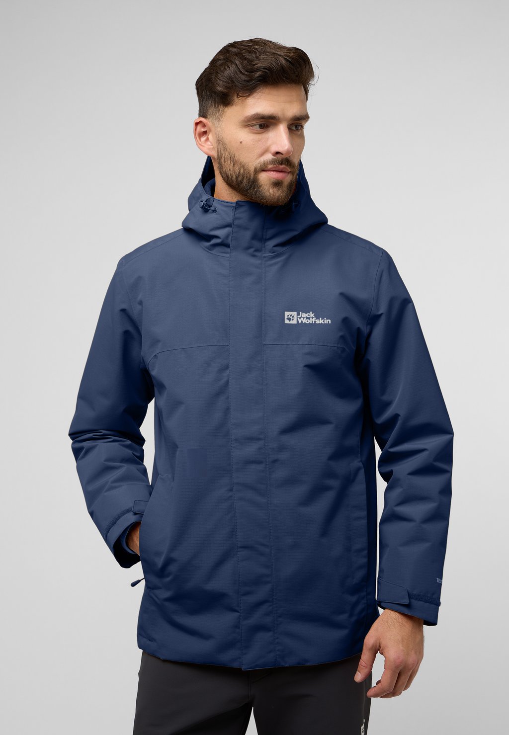 

Водонепроницаемая куртка ALTENBERG 3IN1 Jack Wolfskin, темно-синий