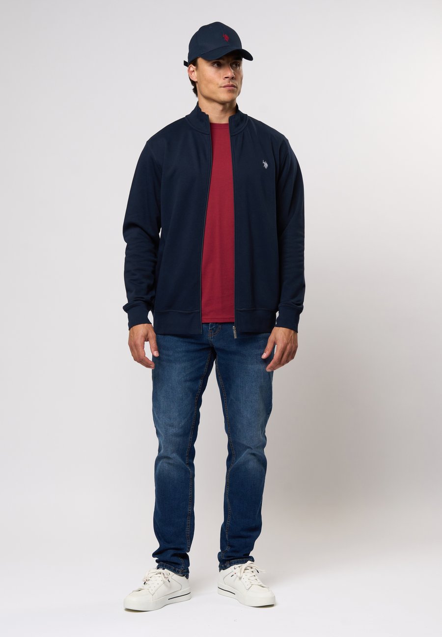 Толстовка U.S. Polo Assn. OSCAR , Dark Sapphire/Dark Blue — фото 3