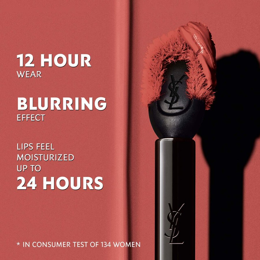 Жидкая матовая помада The Inks Blurring Matter Liquid Lip Stain Yves Saint Laurent, 0.18 oz /5.5 ml, 231 Rosewood Emotion — фото 4