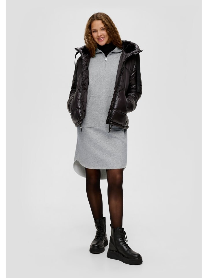 

Короткое платье QS Kleid kurz, серый